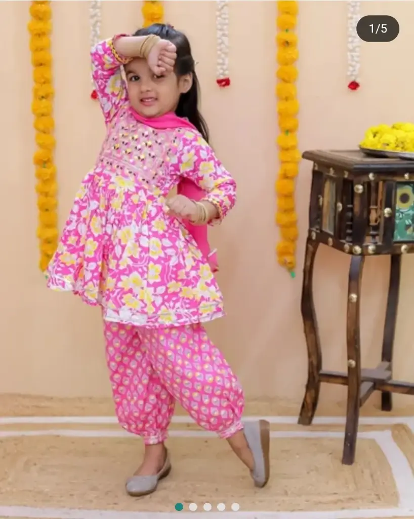 Cotton Girls Dress