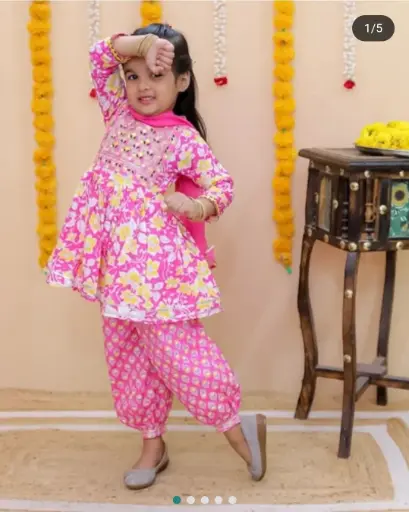 Cotton Girls Dress